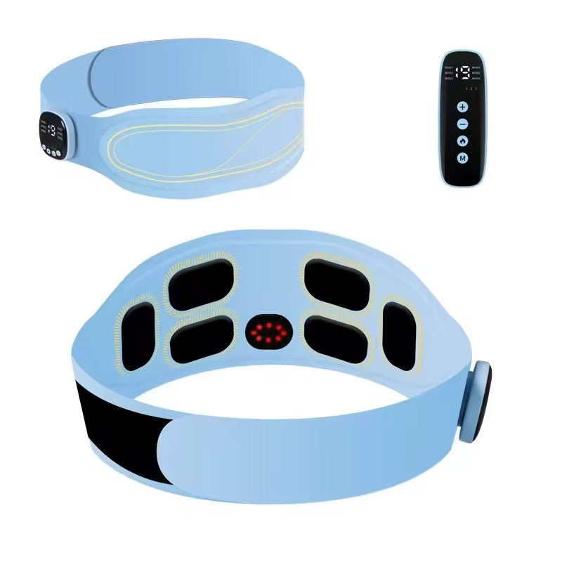 EMS massagebælte - 6-Zoners Lændemassage med  Lys Terapi