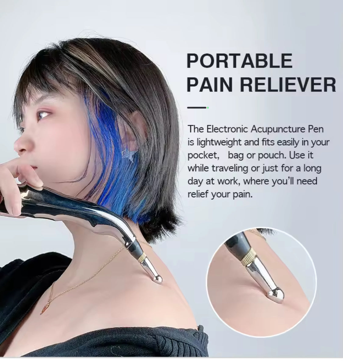 EMS Massage pen - genopladelig