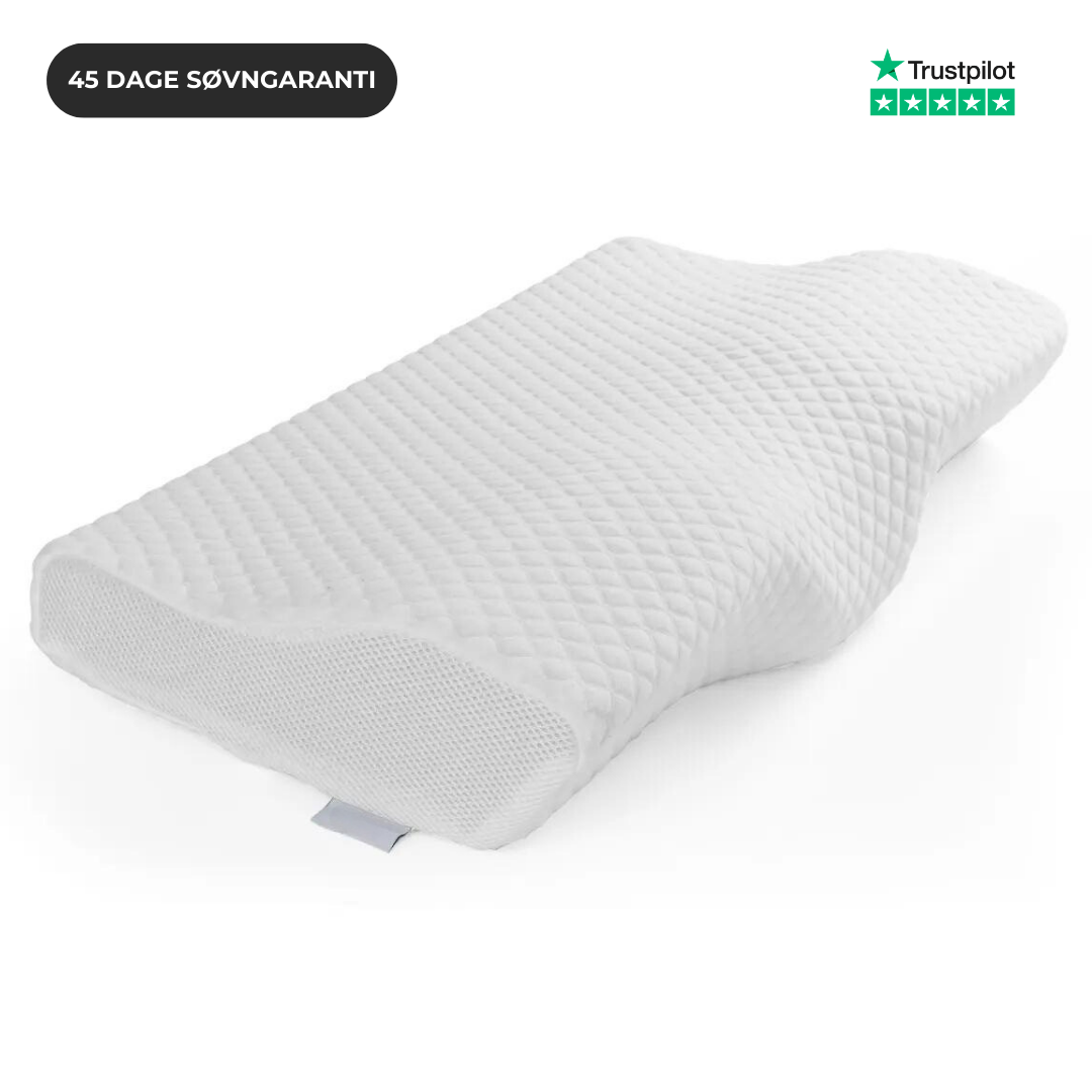 ERGO PILLOW  - Ergonomisk støtte. Dybere søvn. Bedre restitution.