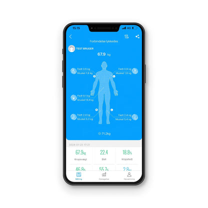 Body scanner personvægt - Limited Edition